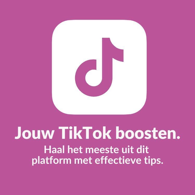 Jouw TikTok boosten