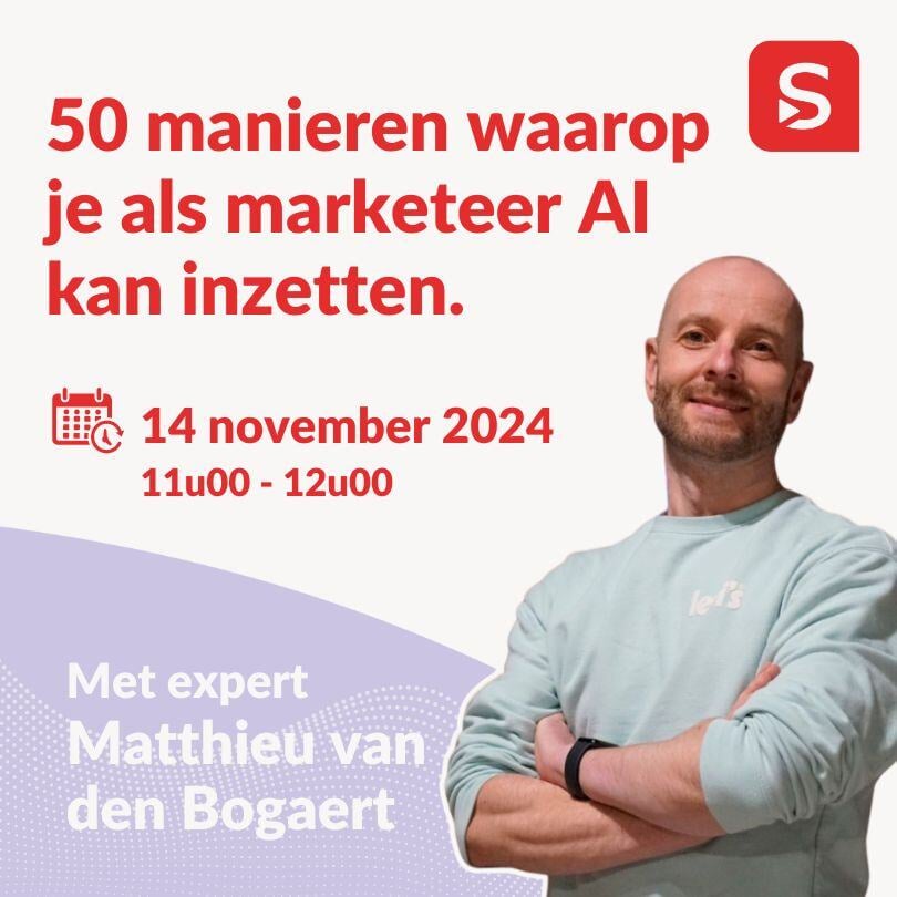 50 manieren waarop je als marketeer AI kan inzetten